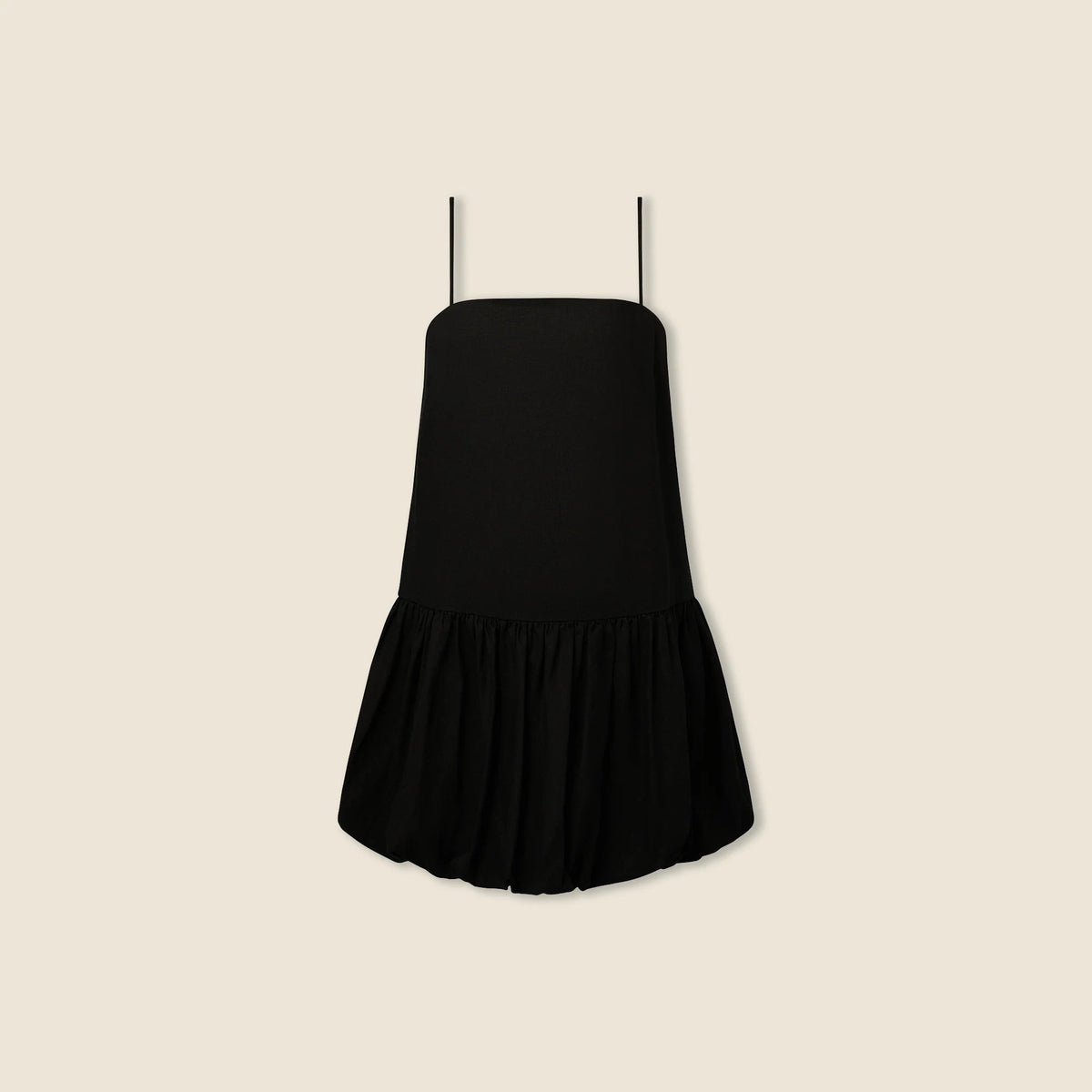 Onia air linen-blend bubble mini dress