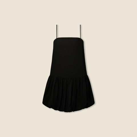 Onia air linen-blend bubble mini dress