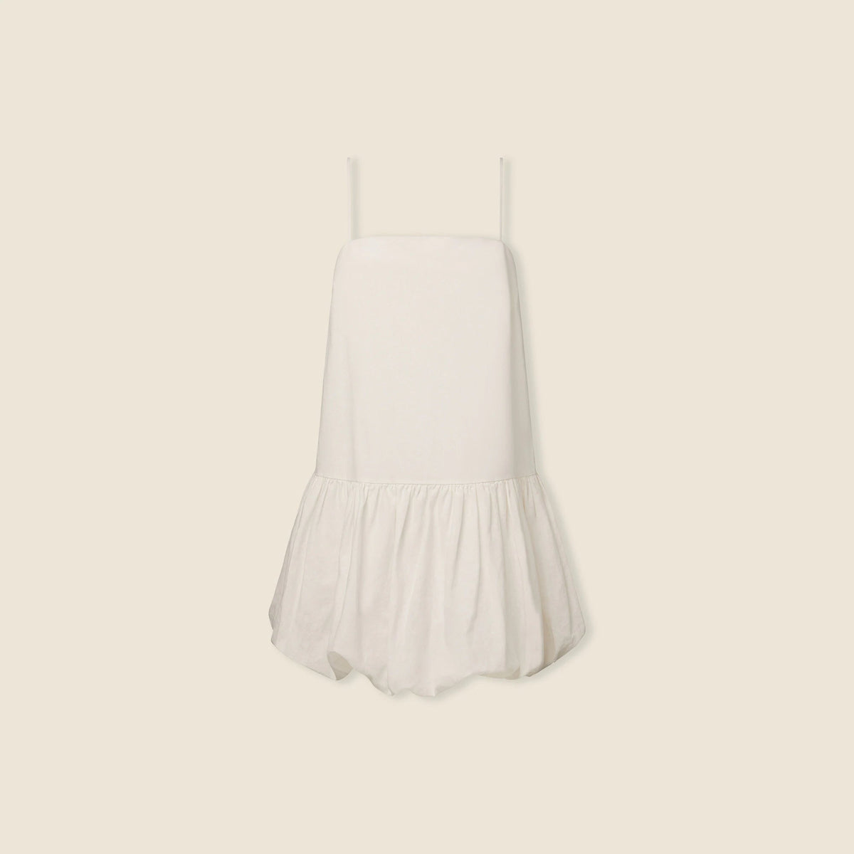 Onia air linen-blend bubble mini dress