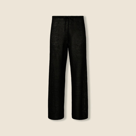 Onia linen knit drawstring pant