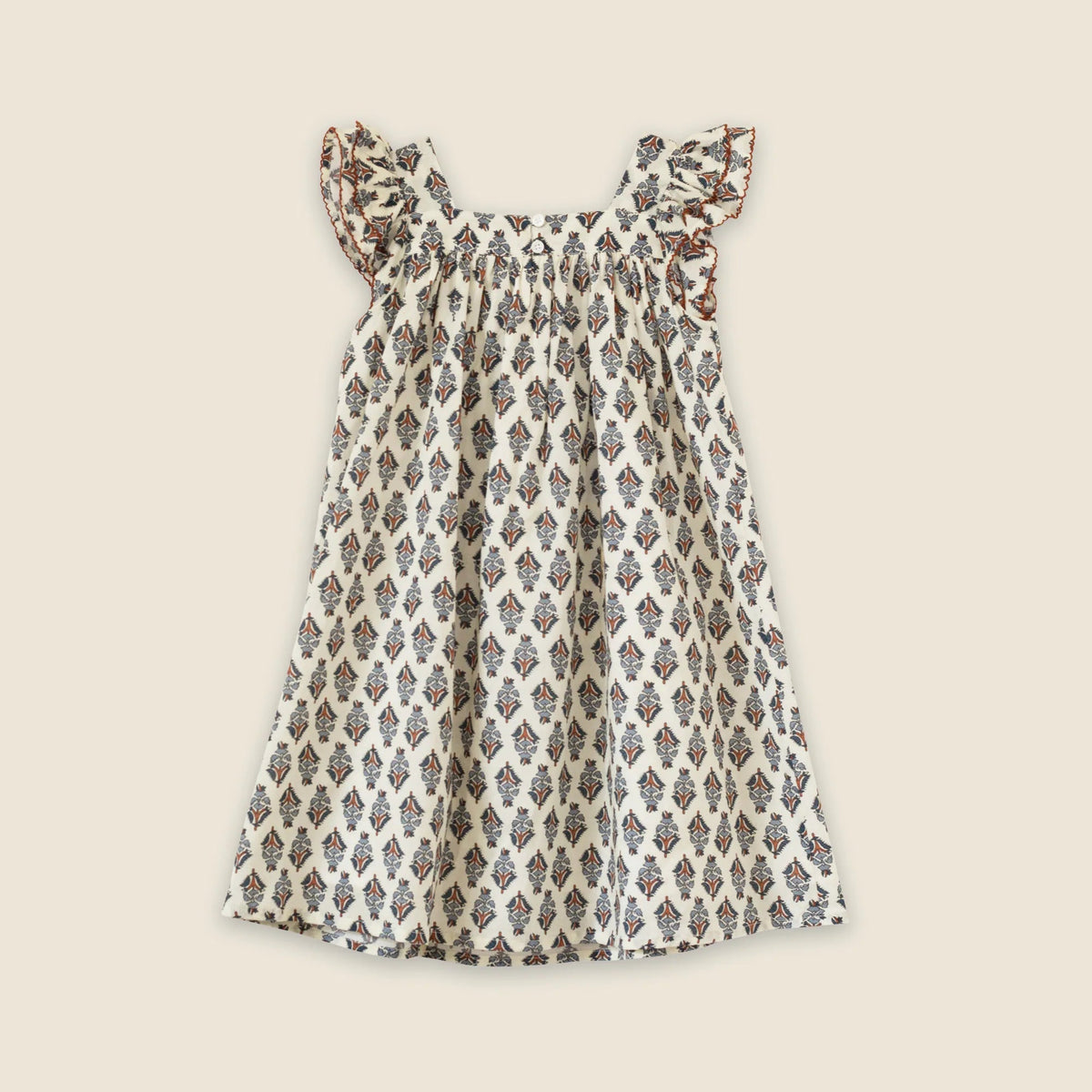 Beet World girls' Everly squareneck dress