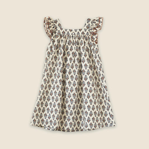 Beet World girls' Everly squareneck dress