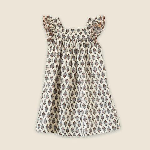 Beet World girls' Everly squareneck dress