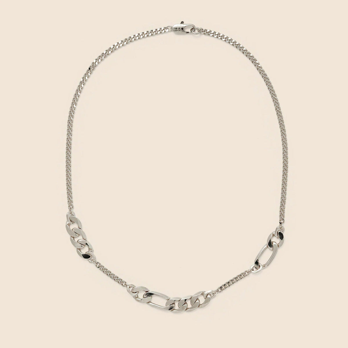 Lady Grey large trace necklace