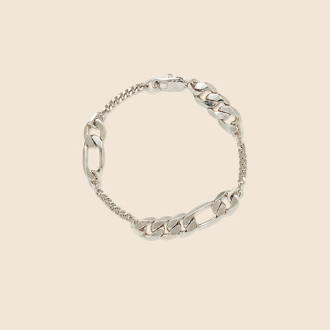 Lady Grey large trace bracelet