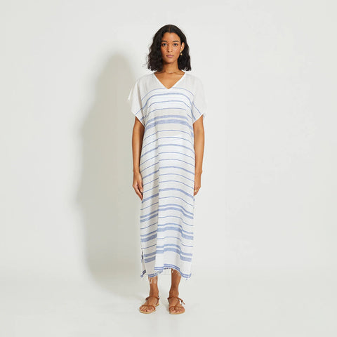 lemlem Dalila V-neck caftan