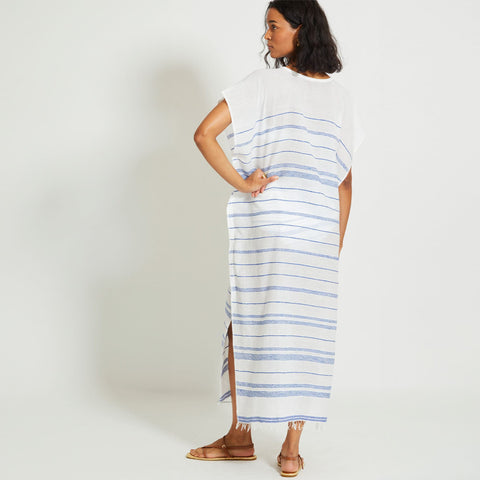 lemlem Dalila V-neck caftan