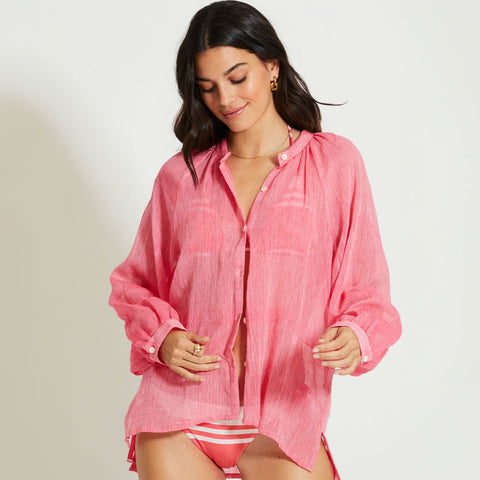 lemlem Mita button-up blouse
