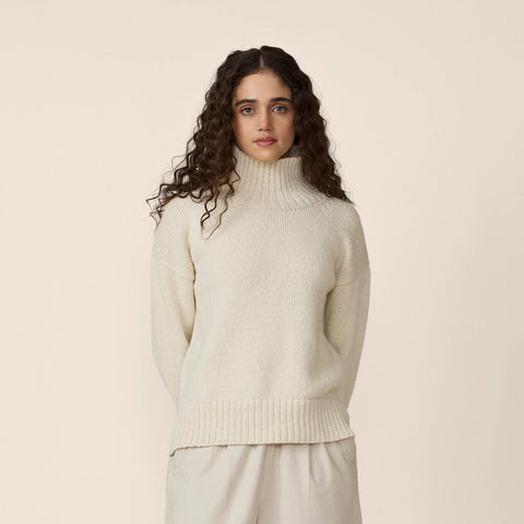 LAUDE the Label Totto mockneck sweater